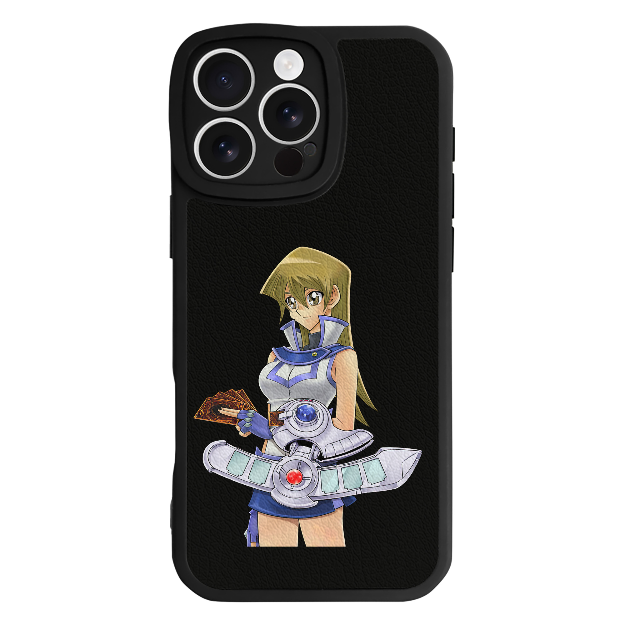 遊☆戯☆王 Yu-Gi-Oh! 【iPhone 16シリーズ対応】シリコンスマホケース（レザー調） 材質：シリコン
